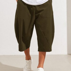 Manfinity KASUA Men??s Solid Color Simple Daily Casual Pants
